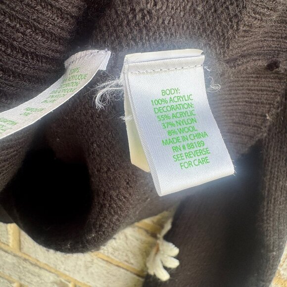 Lilly Pulitzer Black Blooming Long Sleeve Embroidery Floral Sweater Size XS. - Picture 4 of 8